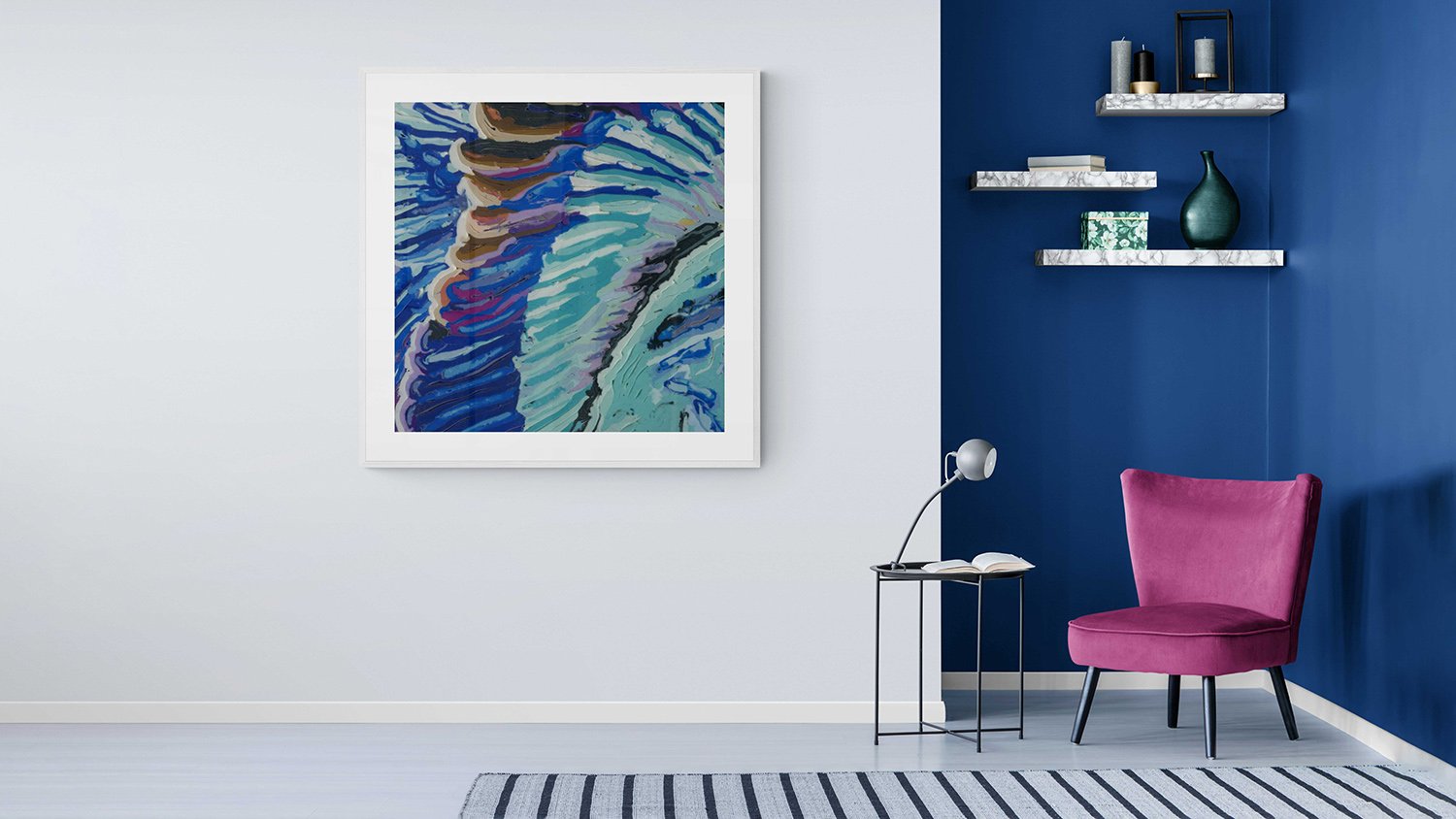 Bespoke Superyacht Art Prints / Handcrafted Superyacht Artwork / Customisable Digital Fine Art